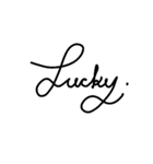 Black font（個別スタンプ：29）