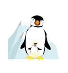 Sweet Warm Little Penguin Family（個別スタンプ：2）