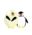 Sweet Warm Little Penguin Family（個別スタンプ：4）