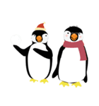 Sweet Warm Little Penguin Family（個別スタンプ：11）