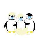 Sweet Warm Little Penguin Family（個別スタンプ：14）
