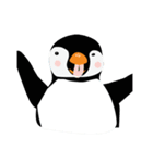 Sweet Warm Little Penguin Family（個別スタンプ：18）