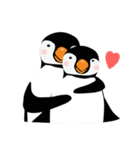 Sweet Warm Little Penguin Family（個別スタンプ：19）