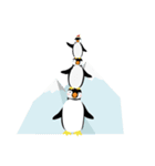 Sweet Warm Little Penguin Family（個別スタンプ：21）