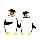 Sweet Warm Little Penguin Family（個別スタンプ：22）