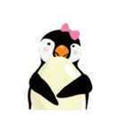 Sweet Warm Little Penguin Family（個別スタンプ：23）