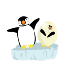Sweet Warm Little Penguin Family（個別スタンプ：31）