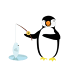 Sweet Warm Little Penguin Family（個別スタンプ：32）