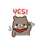 This bear is FRIEND.（個別スタンプ：3）