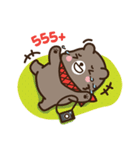 This bear is FRIEND.（個別スタンプ：12）