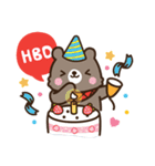 This bear is FRIEND.（個別スタンプ：40）