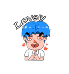 Bored boy have a feeling [eng ver.]（個別スタンプ：2）