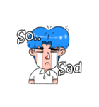 Bored boy have a feeling [eng ver.]（個別スタンプ：5）