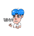 Bored boy have a feeling [eng ver.]（個別スタンプ：6）