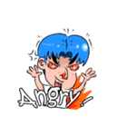 Bored boy have a feeling [eng ver.]（個別スタンプ：8）