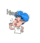 Bored boy have a feeling [eng ver.]（個別スタンプ：11）