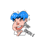 Bored boy have a feeling [eng ver.]（個別スタンプ：12）