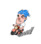 Bored boy have a feeling [eng ver.]（個別スタンプ：14）