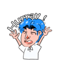 Bored boy have a feeling [eng ver.]（個別スタンプ：15）