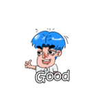 Bored boy have a feeling [eng ver.]（個別スタンプ：19）