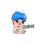 Bored boy have a feeling [eng ver.]（個別スタンプ：21）