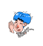 Bored boy have a feeling [eng ver.]（個別スタンプ：29）