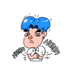 Bored boy have a feeling [eng ver.]（個別スタンプ：32）