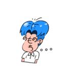 Bored boy have a feeling [eng ver.]（個別スタンプ：36）