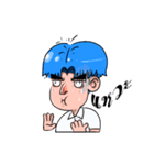 Bored boy have a feeling（個別スタンプ：9）