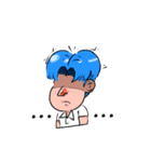 Bored boy have a feeling（個別スタンプ：31）