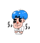 Bored boy have a feeling（個別スタンプ：40）