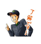 運送男子 ずっこけ轟（とどろき）くん（個別スタンプ：4）