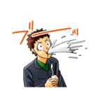 運送男子 ずっこけ轟（とどろき）くん（個別スタンプ：9）