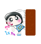 >>Miss. Mena ..<< ^_^（個別スタンプ：15）