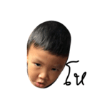 One face boy（個別スタンプ：1）