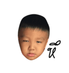 One face boy（個別スタンプ：7）