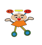 Cute funny little boy（個別スタンプ：24）