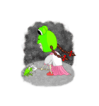 ケロ リンコさん（個別スタンプ：3）