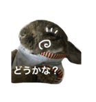 モッフモフうさぎ 1（個別スタンプ：14）
