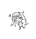 my dog-with osatsu（個別スタンプ：21）