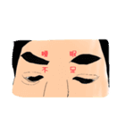自分を描く（個別スタンプ：14）