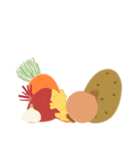 BOPO Vegetable Man（個別スタンプ：40）