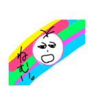 Colorful キャラ達（個別スタンプ：4）