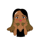 This girl is weird（個別スタンプ：12）