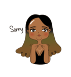 This girl is weird（個別スタンプ：13）