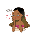 This girl is weird（個別スタンプ：22）