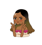 This girl is weird（個別スタンプ：23）