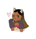 This girl is weird（個別スタンプ：27）