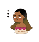 This girl is weird（個別スタンプ：28）