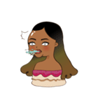 This girl is weird（個別スタンプ：31）